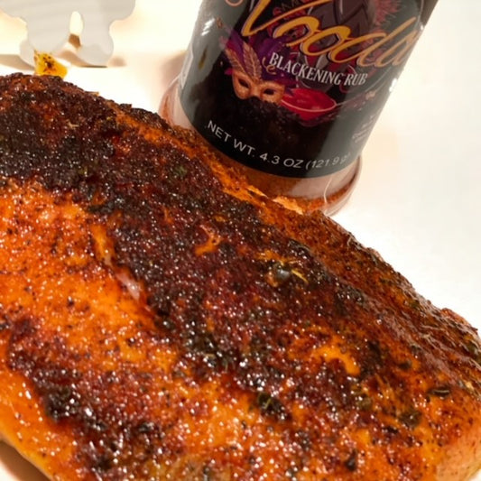 Recipe - Voodoo Blackened Salmon