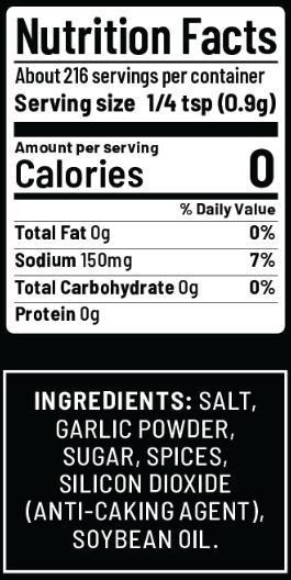 Voodoo Signature Spice – 8 oz Bottle