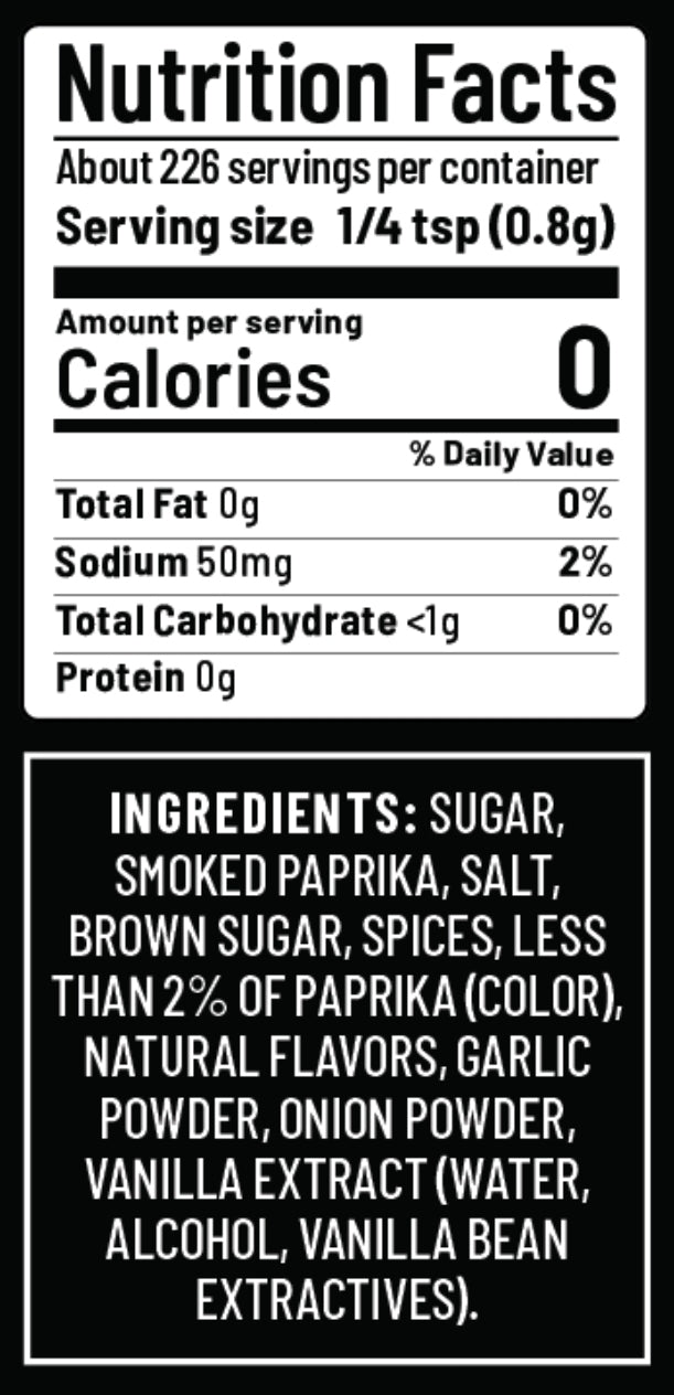 Voodoo Sweet Apple Bourbon Rub