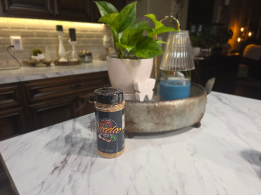 Voodoo Garlic Pepper Spice – 16 oz Bottle