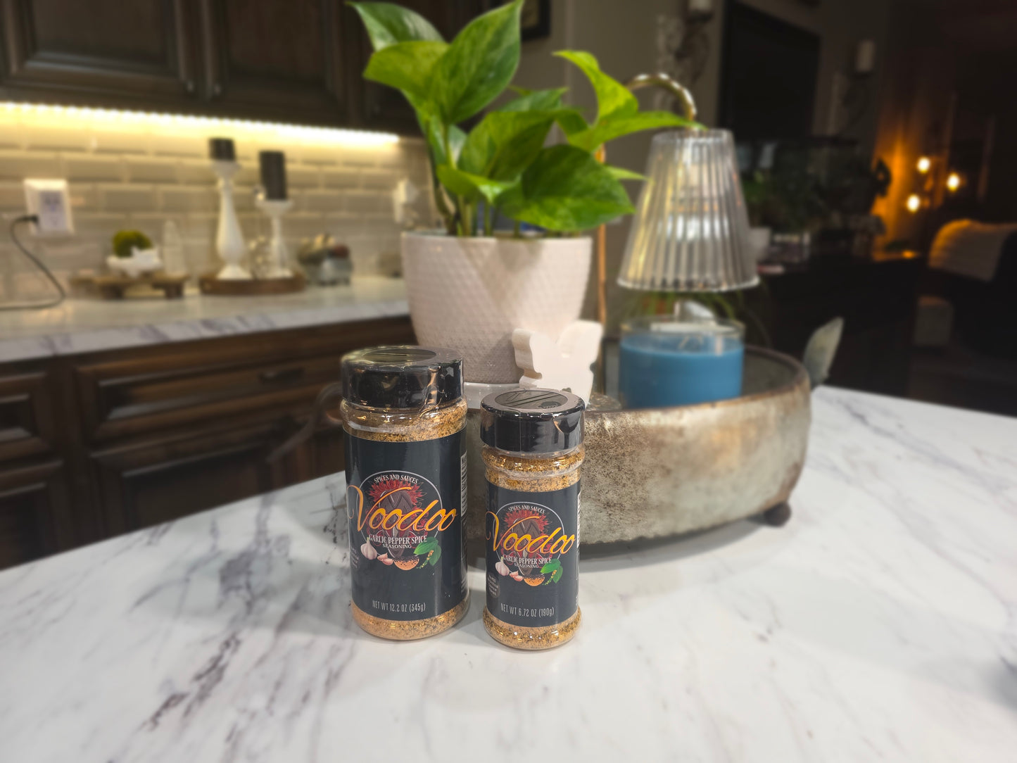 Voodoo Garlic Pepper Spice – 16 oz Bottle